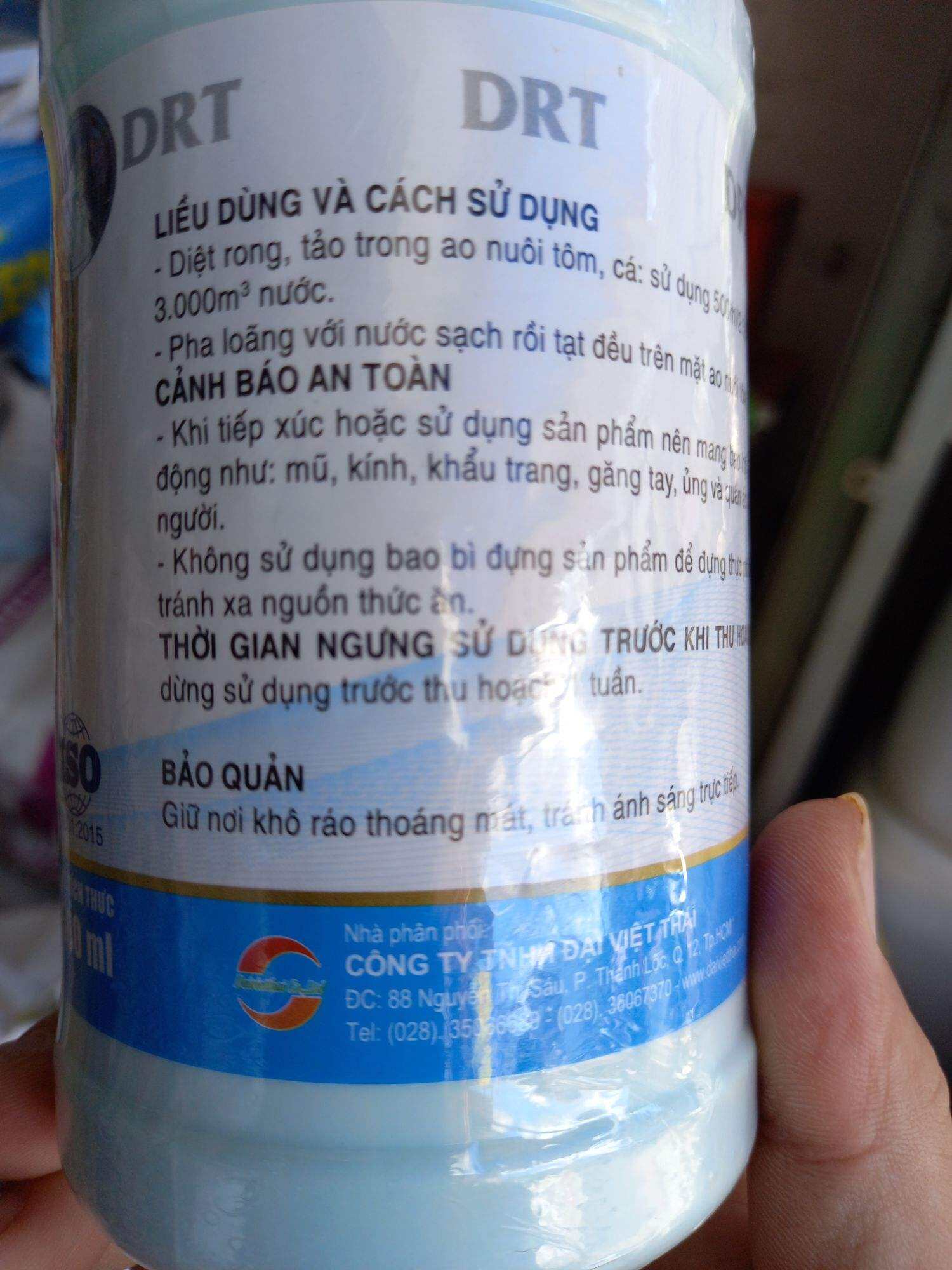 drt, diệt rong tảo