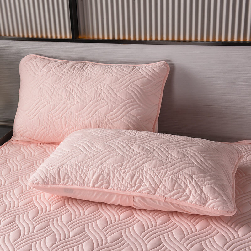 Vỏ gối chần bông chần bông dày dặn hoàn toàn bằng cotton vỏ gối cotton vỏ gối kiểu bì thư một đôi giá 48 74cm