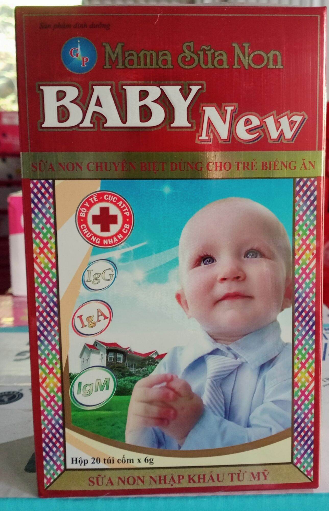 10 hôp mama sữa non baby new