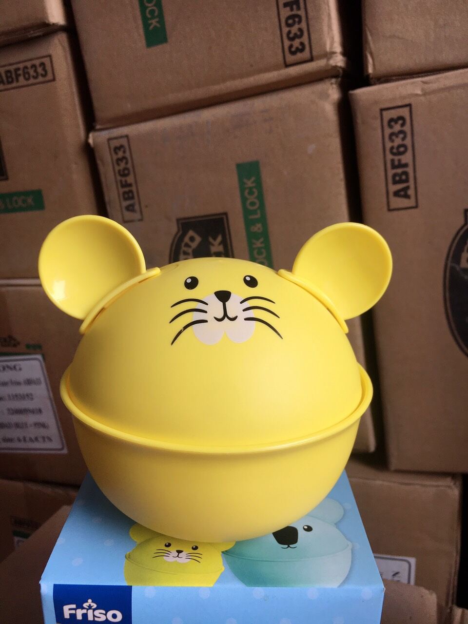 bộ chén ăn dặm kèm muỗng nĩa