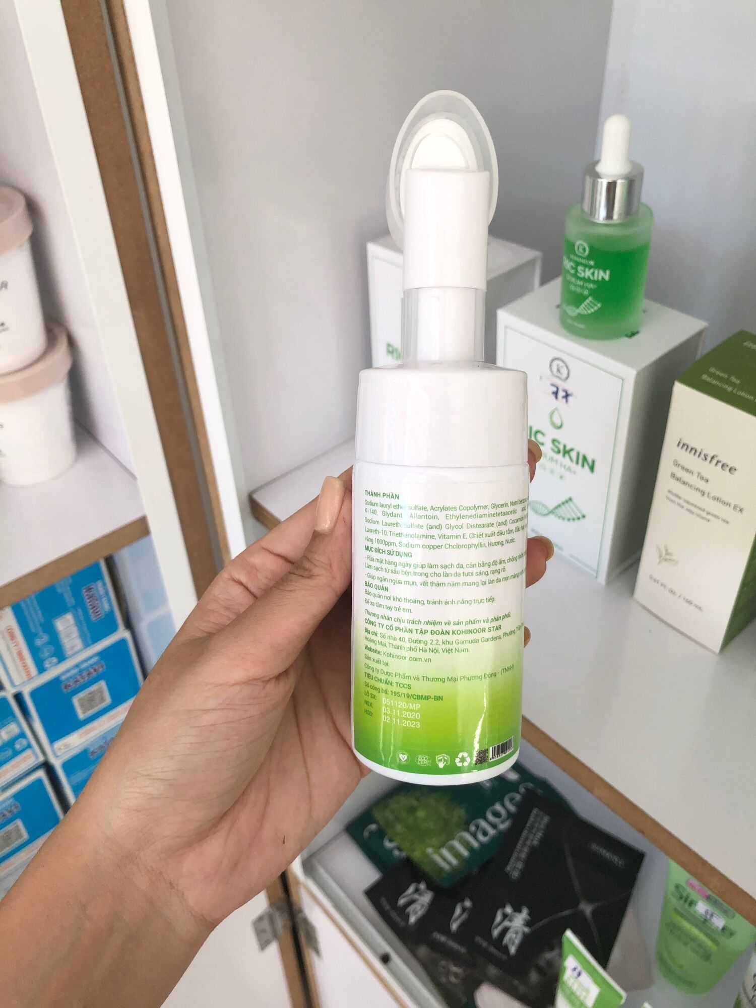 Sữa rửa mặt ric skin