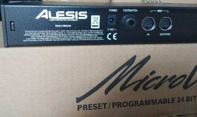 [HCM]Echo rời Alesis Microverb4