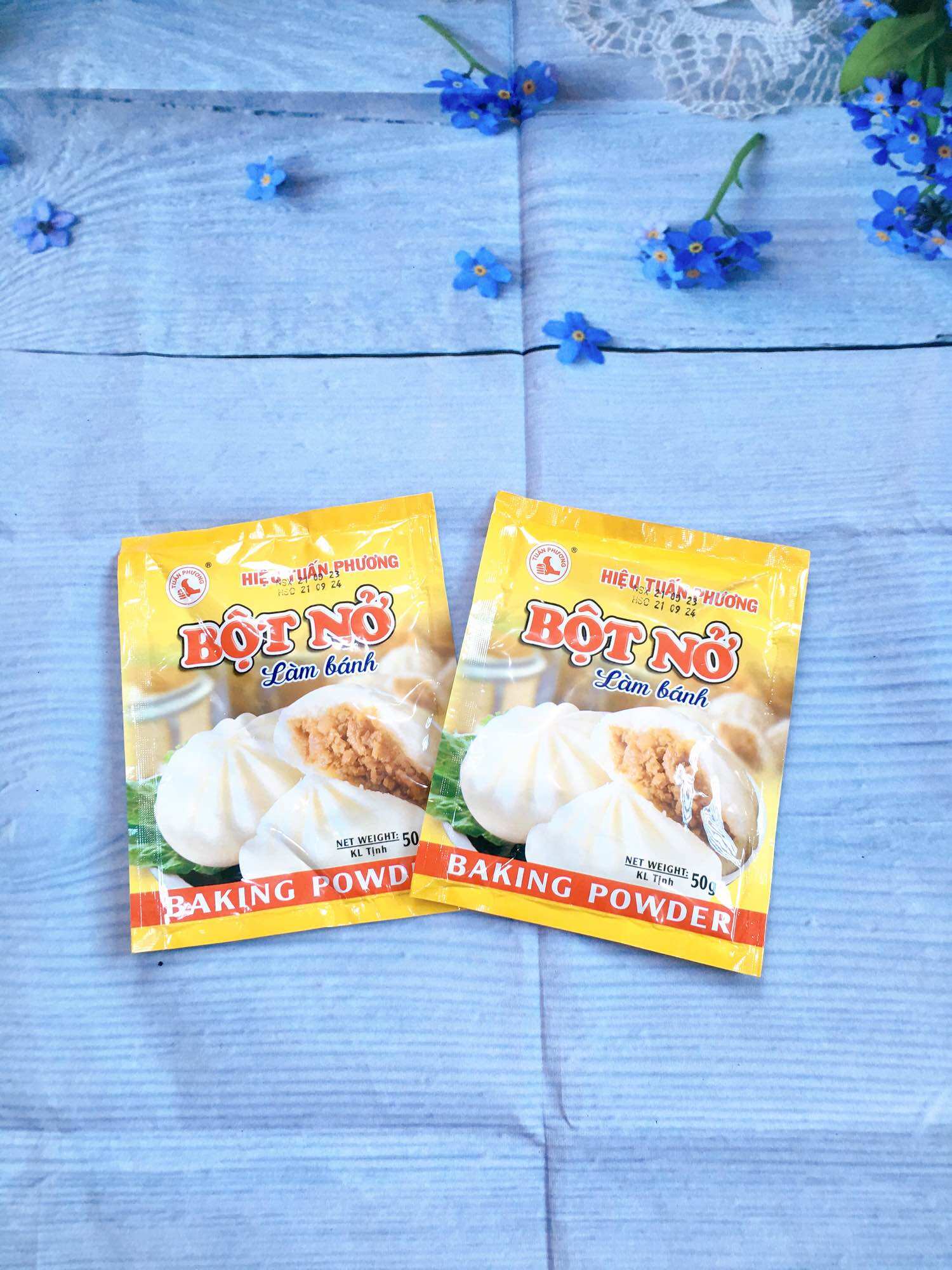 Men nở ( bột nở) làm bánh gói 50g (Combo 5 gói)