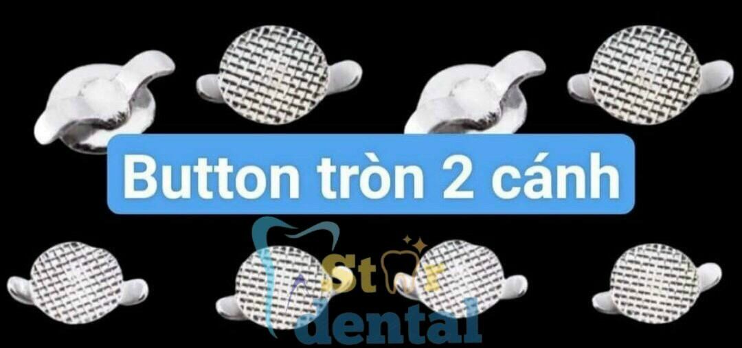 Button 2 cánh chỉnh nha nha khoa