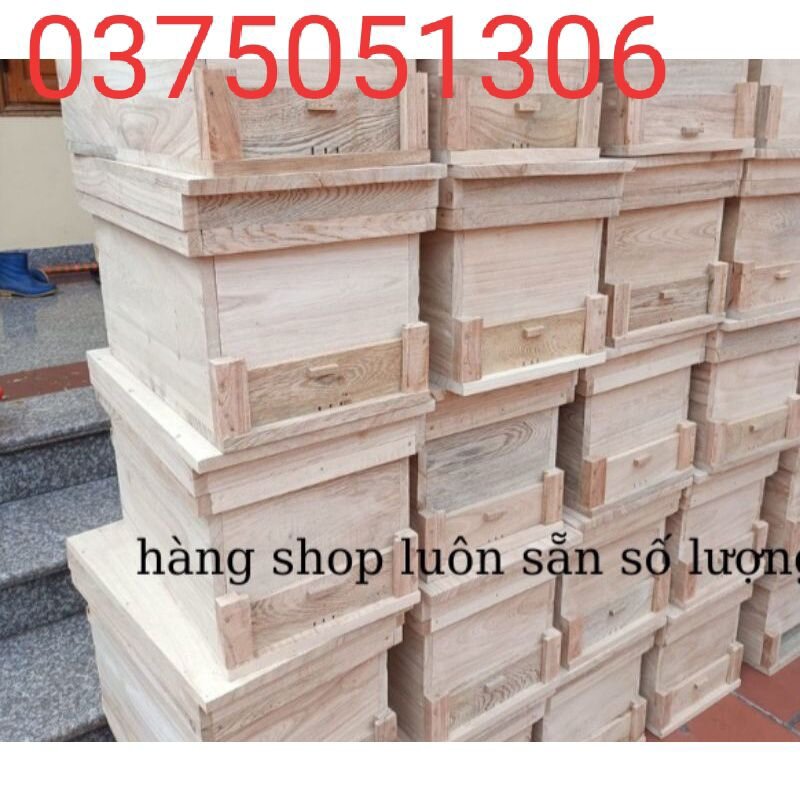 {tổng kho }Thùng  nuôi ong. .mật.nội.. gỗ gạo