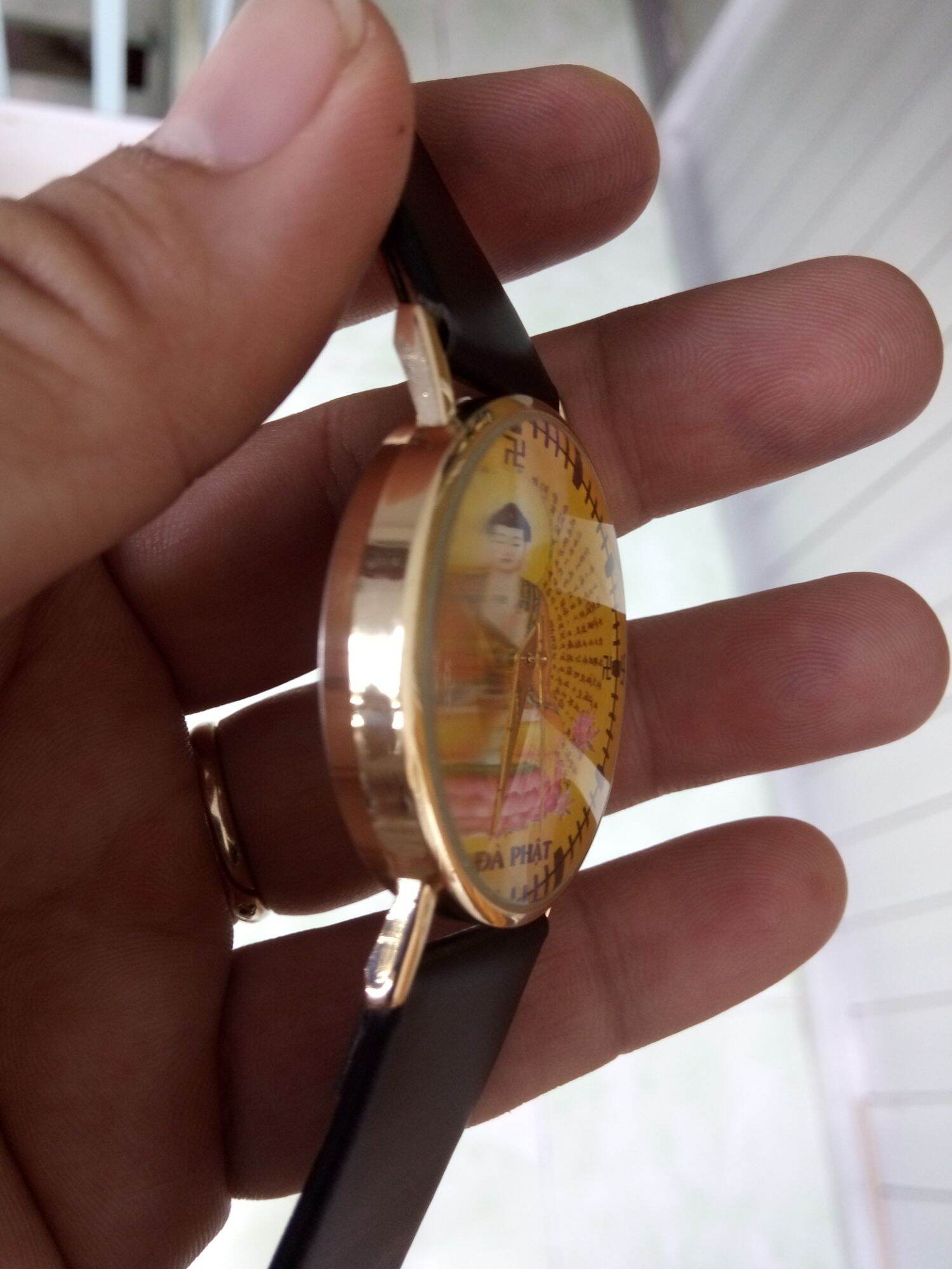 Đồng hồ nam Pin Phật A Di Đà size mặt 40mm