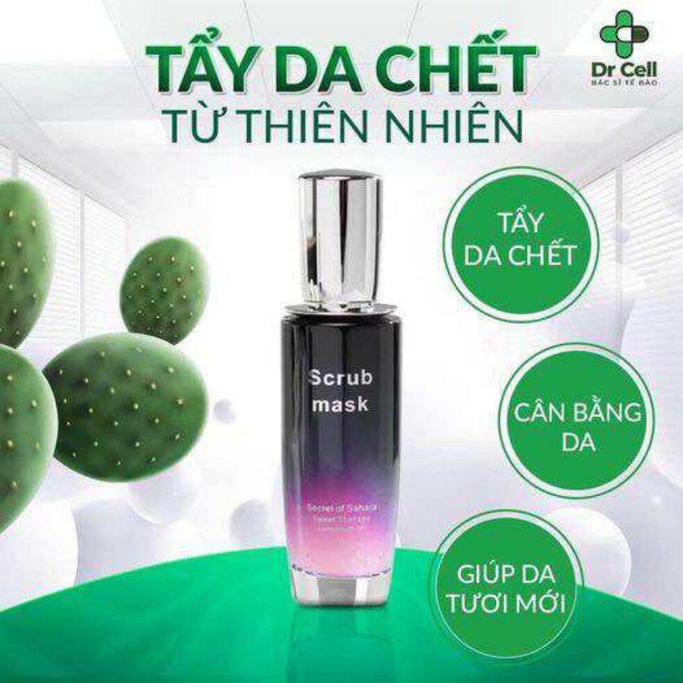 Tẩy da chết dr cell giúp da thông thoáng sáng mịn
