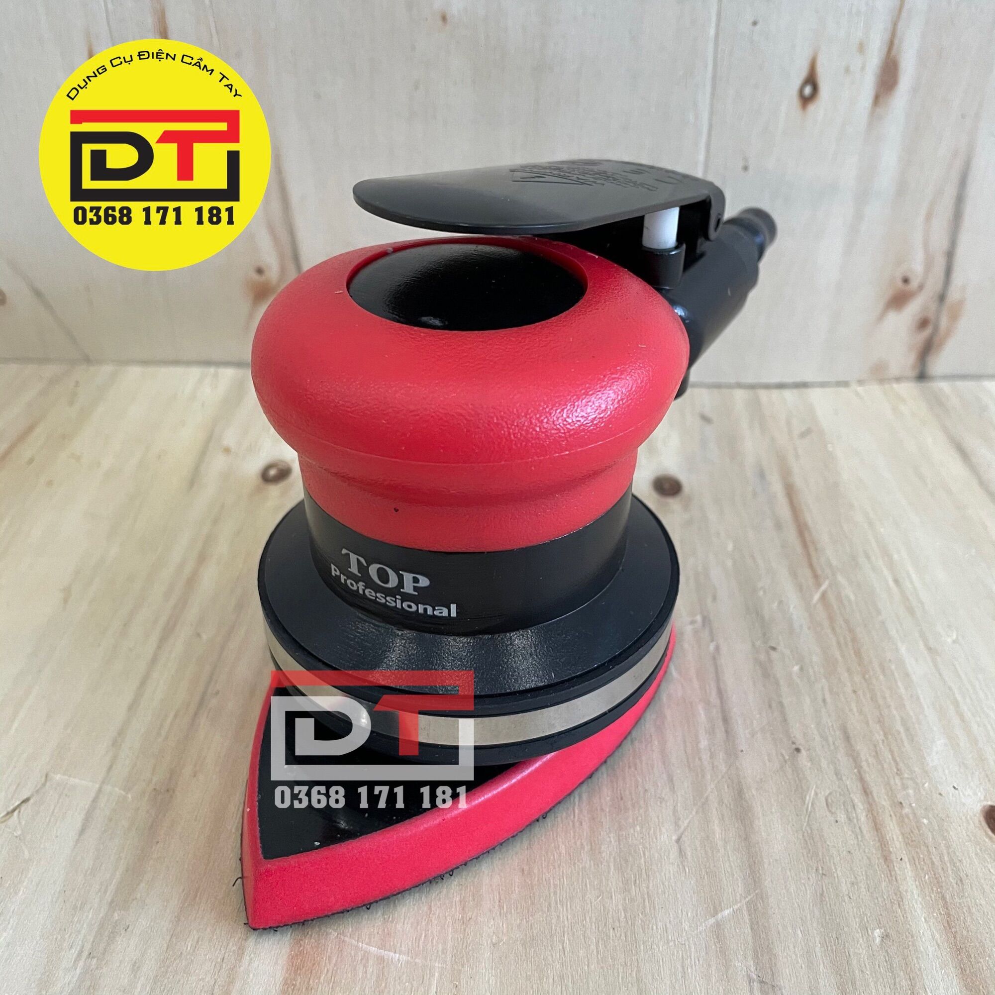Máy chà nhám rung tam giác hiệu top - dùng hơi khí nén