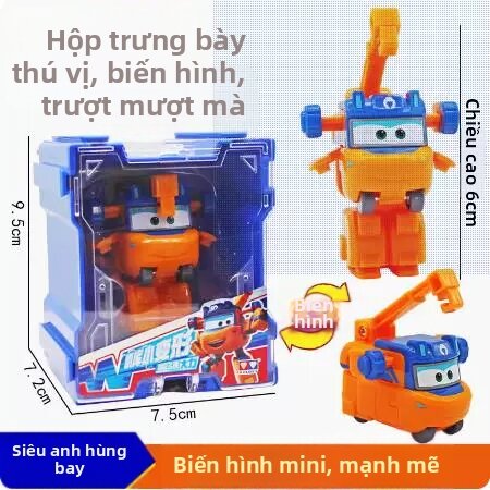 Bộ Robot Nhỏ Biến Hình Super Wings
