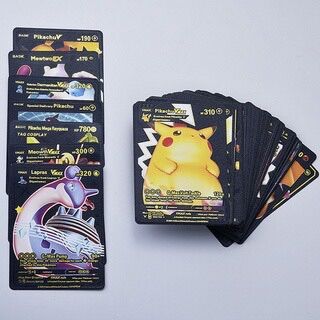 Hộp 20 thẻ bài pokemon đen