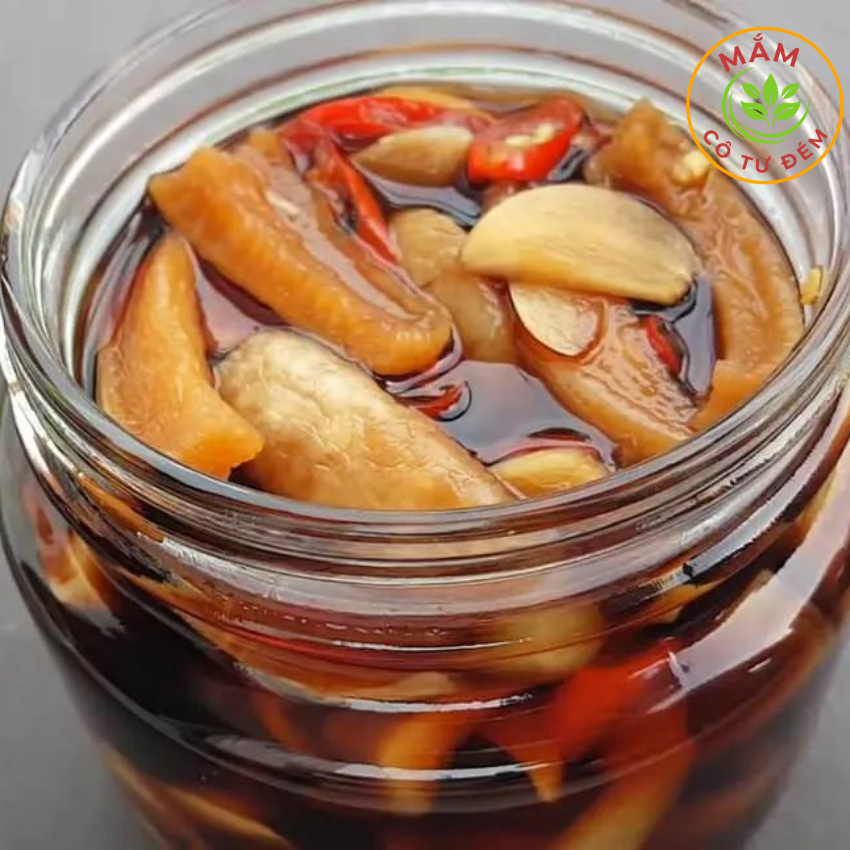 củ cải trắng ngâm nước tương chạy mặn đều dùng được [ hủ 1kg]