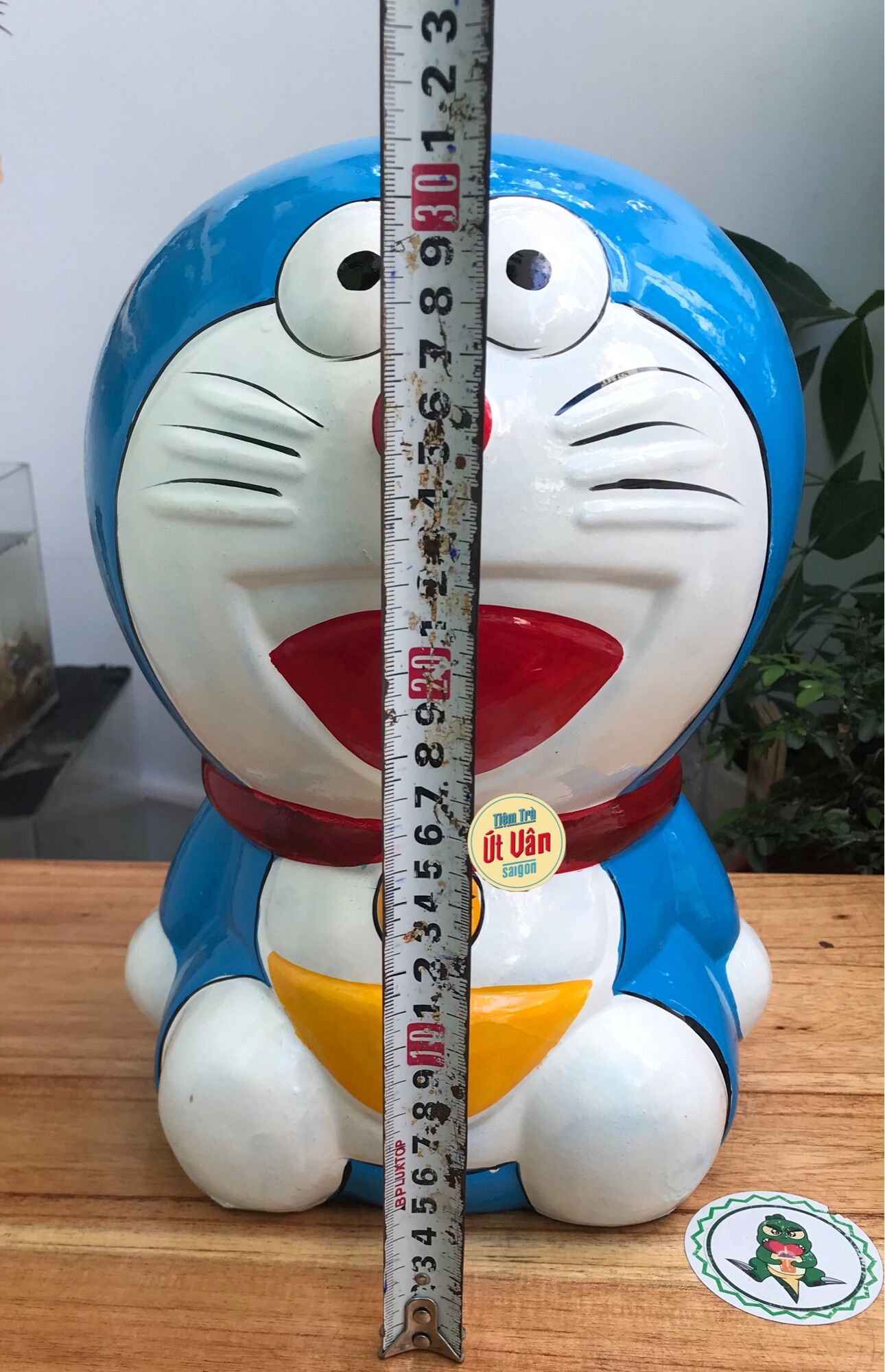 Heo đất handmade doremon XL