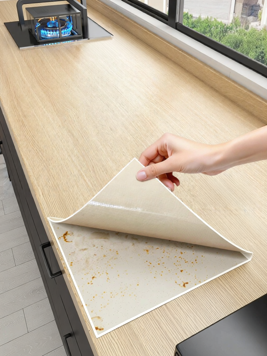 SAIWAKAI | Nhãn Dán Tự Dính Chống Cháy Chống Dầu Chịu Nhiệt Cao