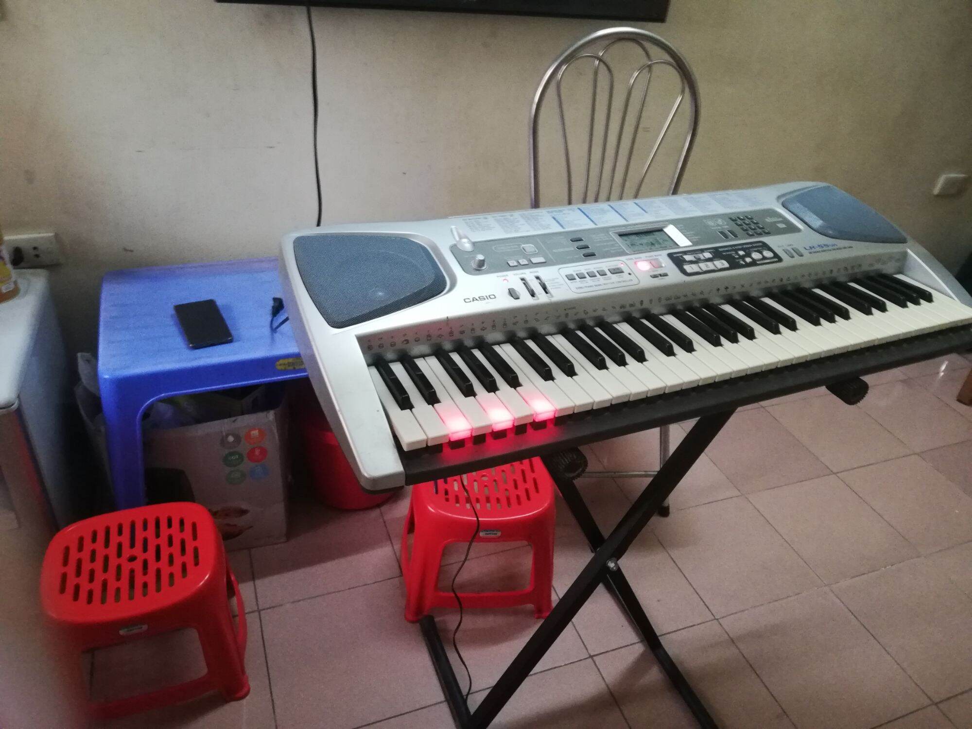 Đàn organ Casio LK55.vn