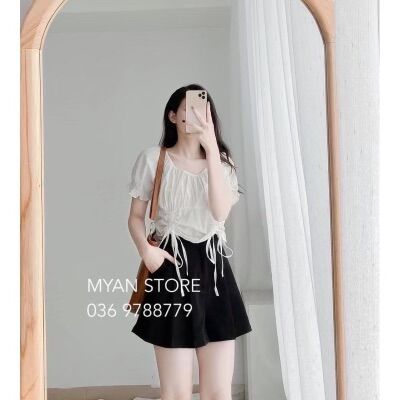 Quần short nữ xếp ly cạp cao siêu hot🌸(freeship)🌸