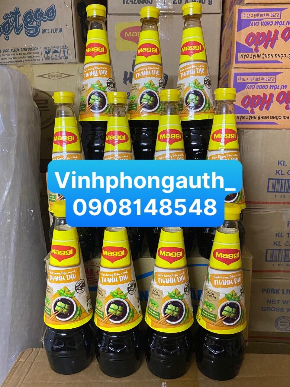 Nước tương Maggi thanh dịu 700ml