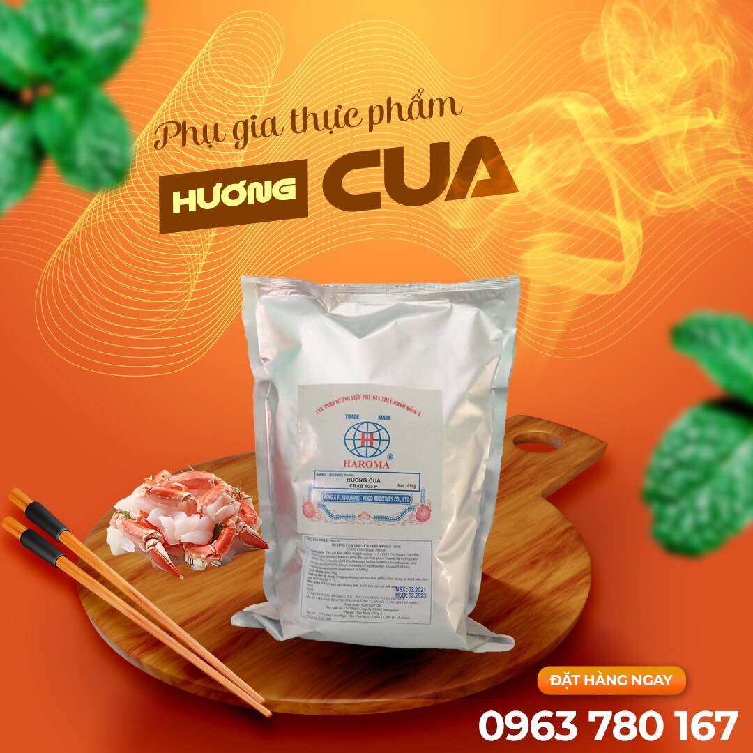 Hương cua bột- 1kg-dùng trong thực phẩm, tạo hương cua cho sản phẩm