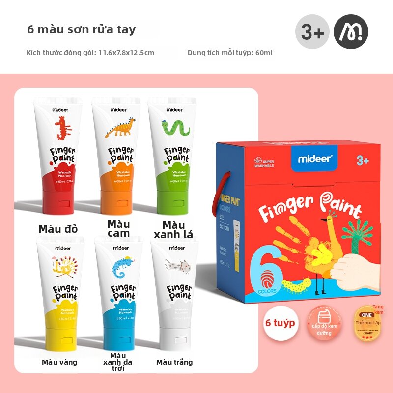 Mideer | Bộ Vẽ Nước An Toàn Cho Trẻ Em Có Thể Giặt Được