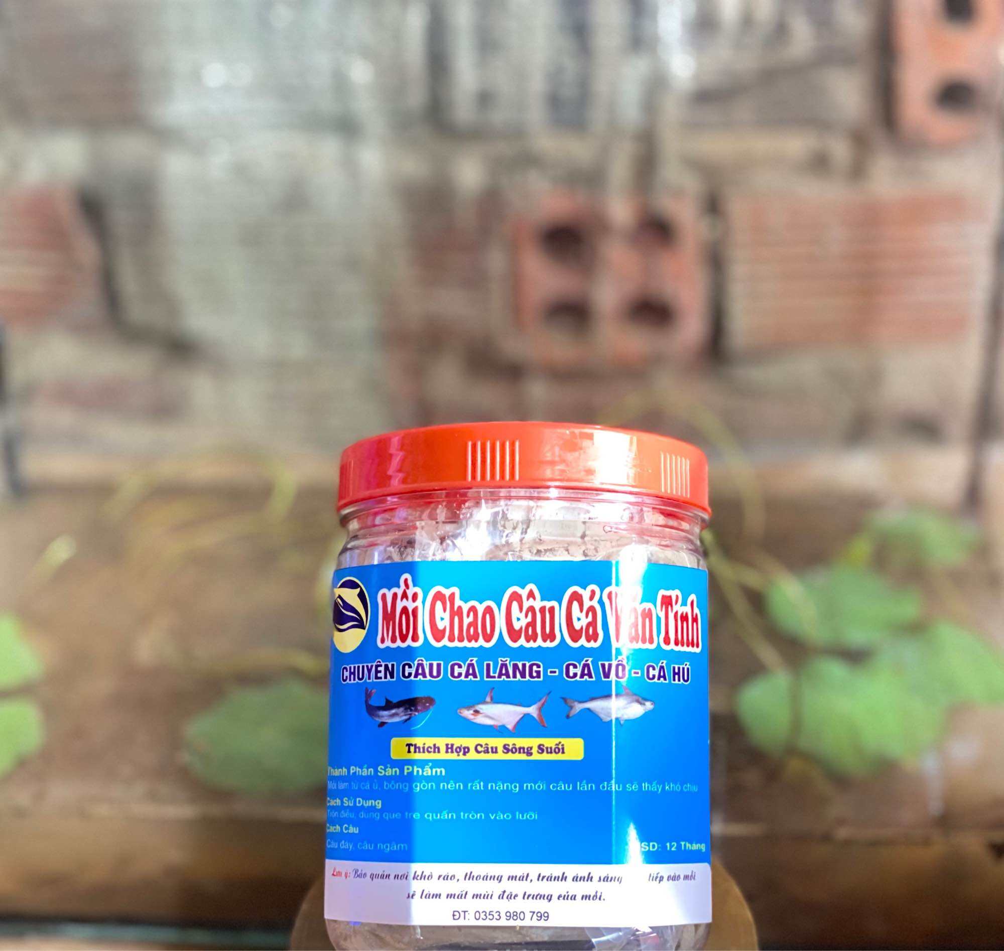 Mồi câu cá lăng sông cá dồ 500g