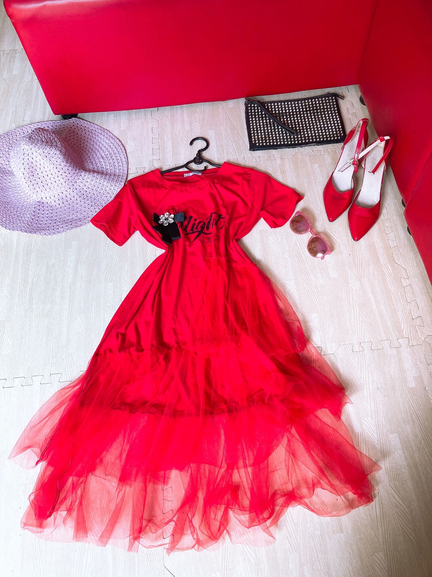 đầm hoa size M