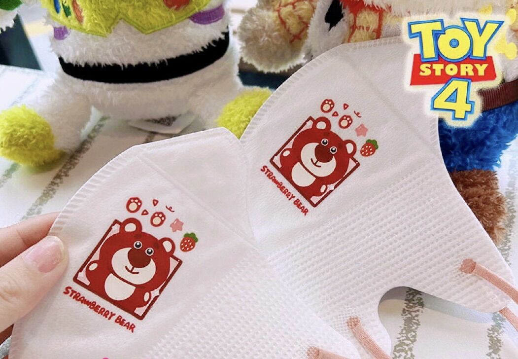 Túi 10c Khẩu trang gấu Lotso dễ thương