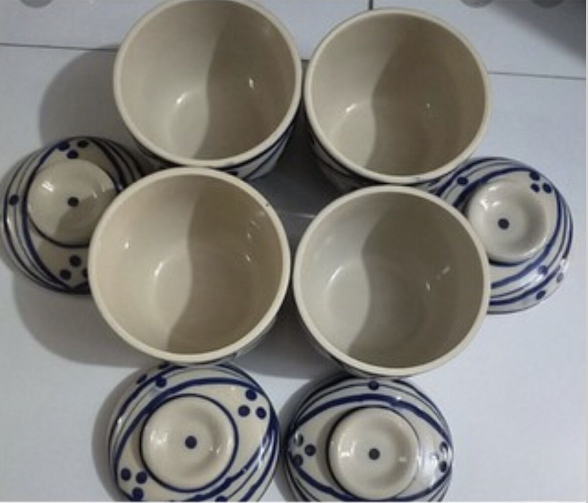 Thố sành đựng gia vị