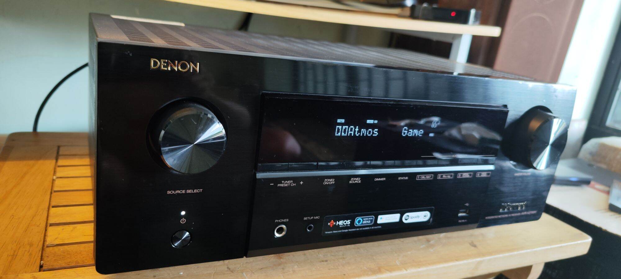 Ampli Denon cao cấp X2700h HDMI 8k HDR10+ có wifi, bluetooth, DSD