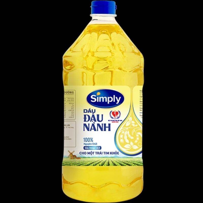 Dầu đậu nành simply 2L