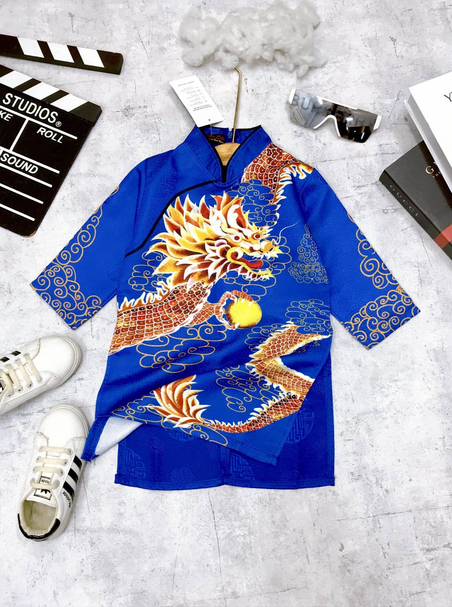 Brocade Ao Dai for Boys and Men