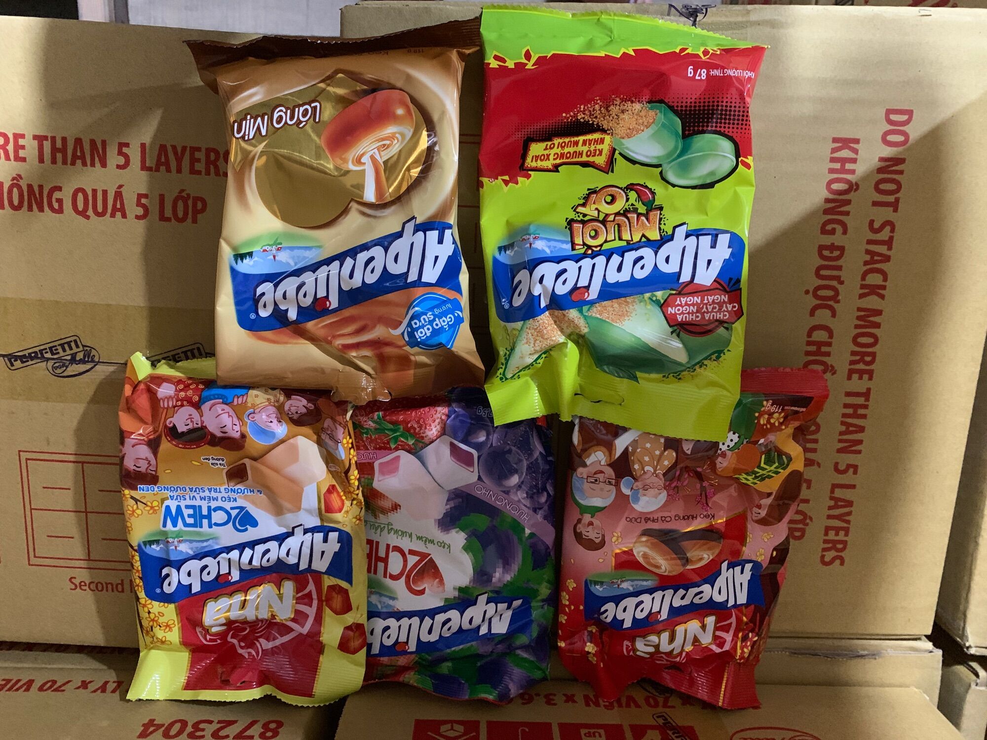 Kẹo Alpenlibe vị Cà Phê Dừa