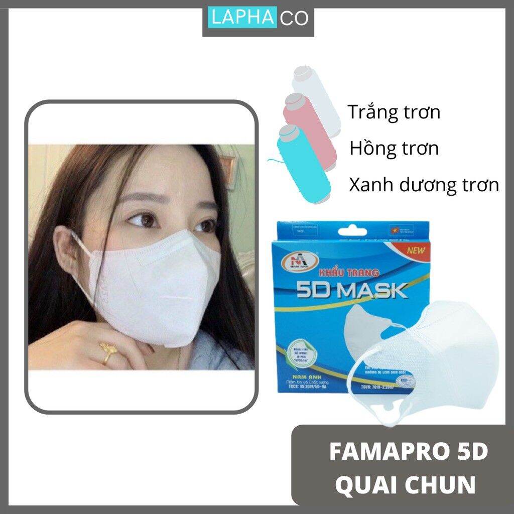 Khẩu Trang 5D Mask Nam Anh
