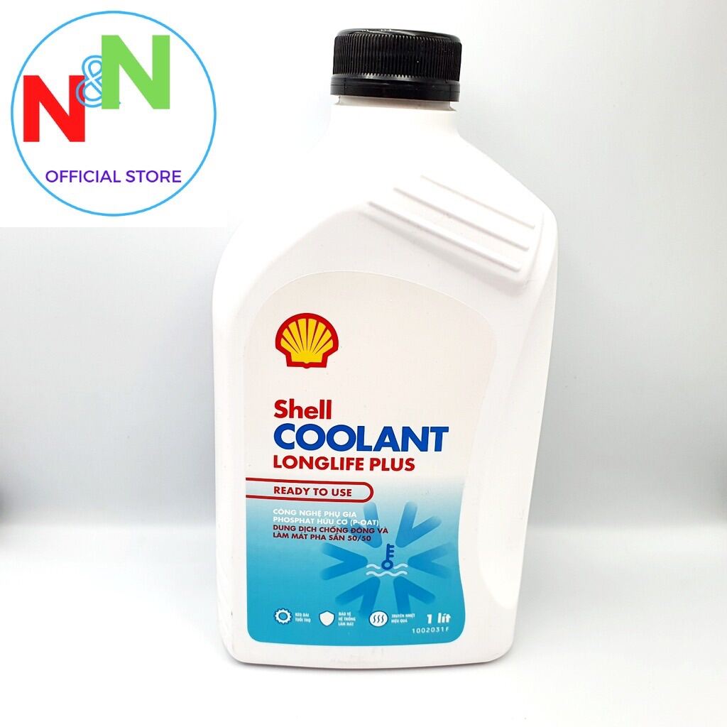 Nước làm mát Shell Coolant Longlife Plus là dung dịch làm mát cao cấp pha