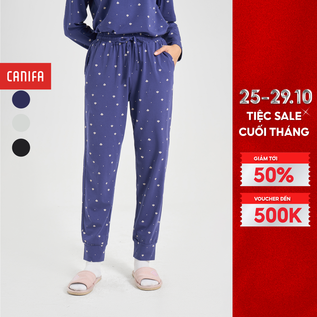 Quần mặc nhà nữ CANIFA 6LB24W001