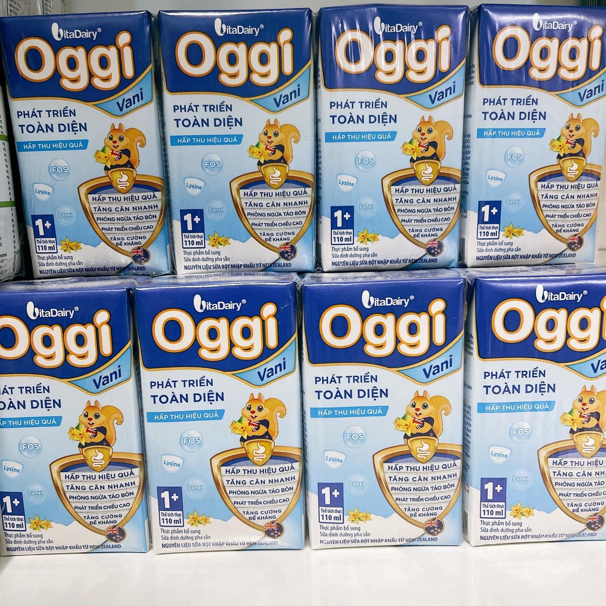 [TRỢ GIÁ ] Thùng Sữa Bột pha sẵn Oggi Ván Sữa 110ml