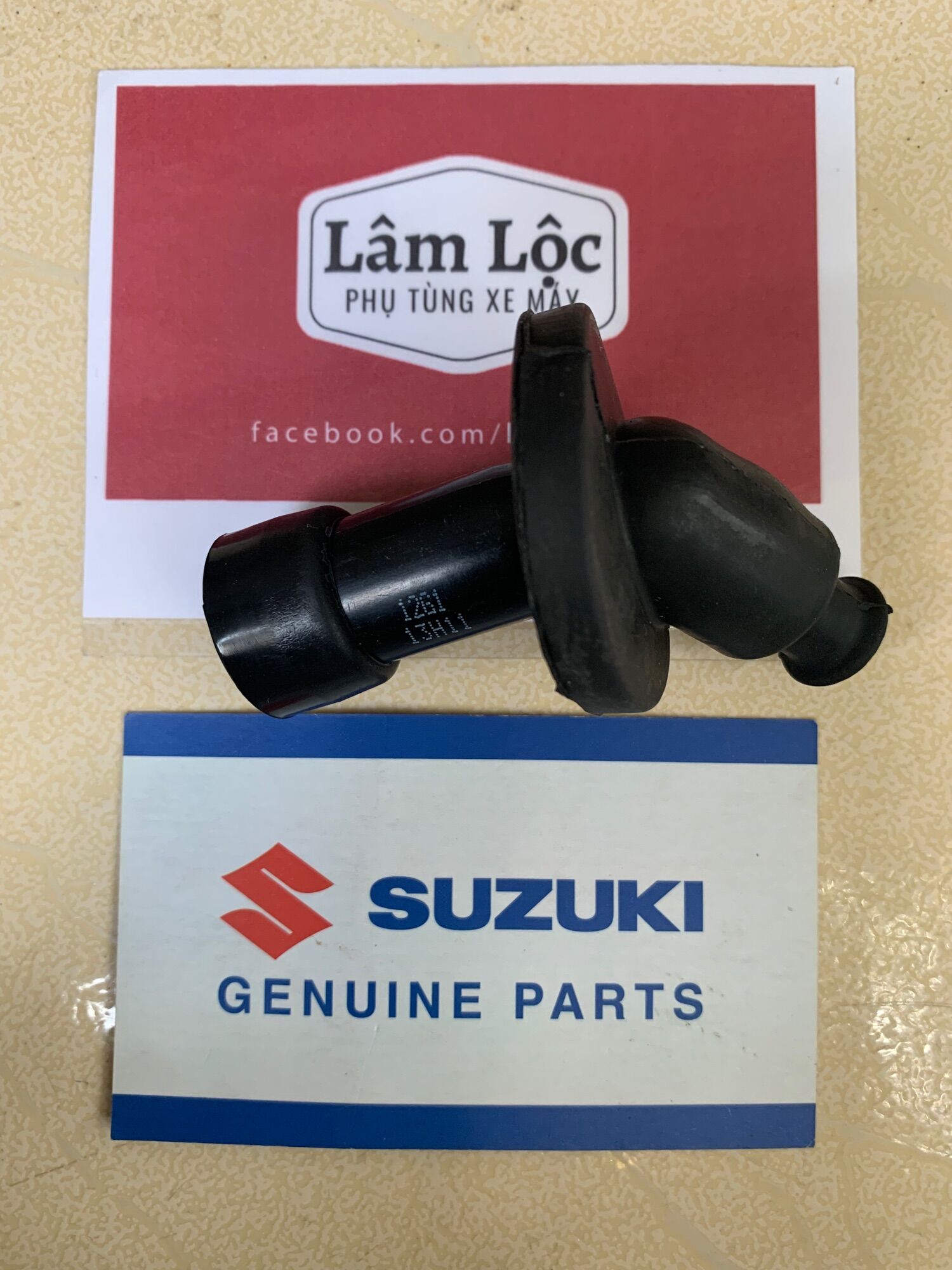 Chụp bugi hayate impulse Suzuki chính hãng