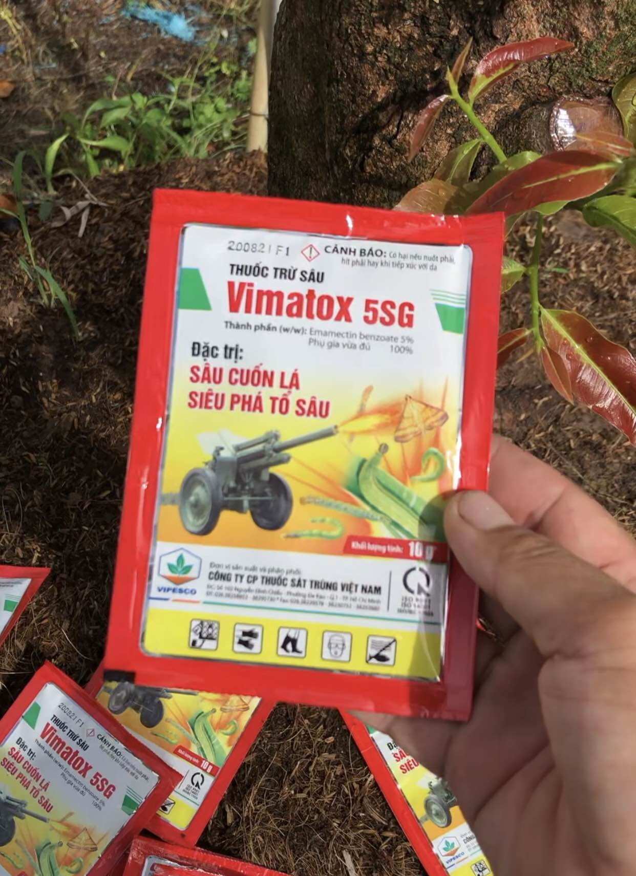 Combo 10 gói vimatox 5sg sâu bọ trĩ 10g