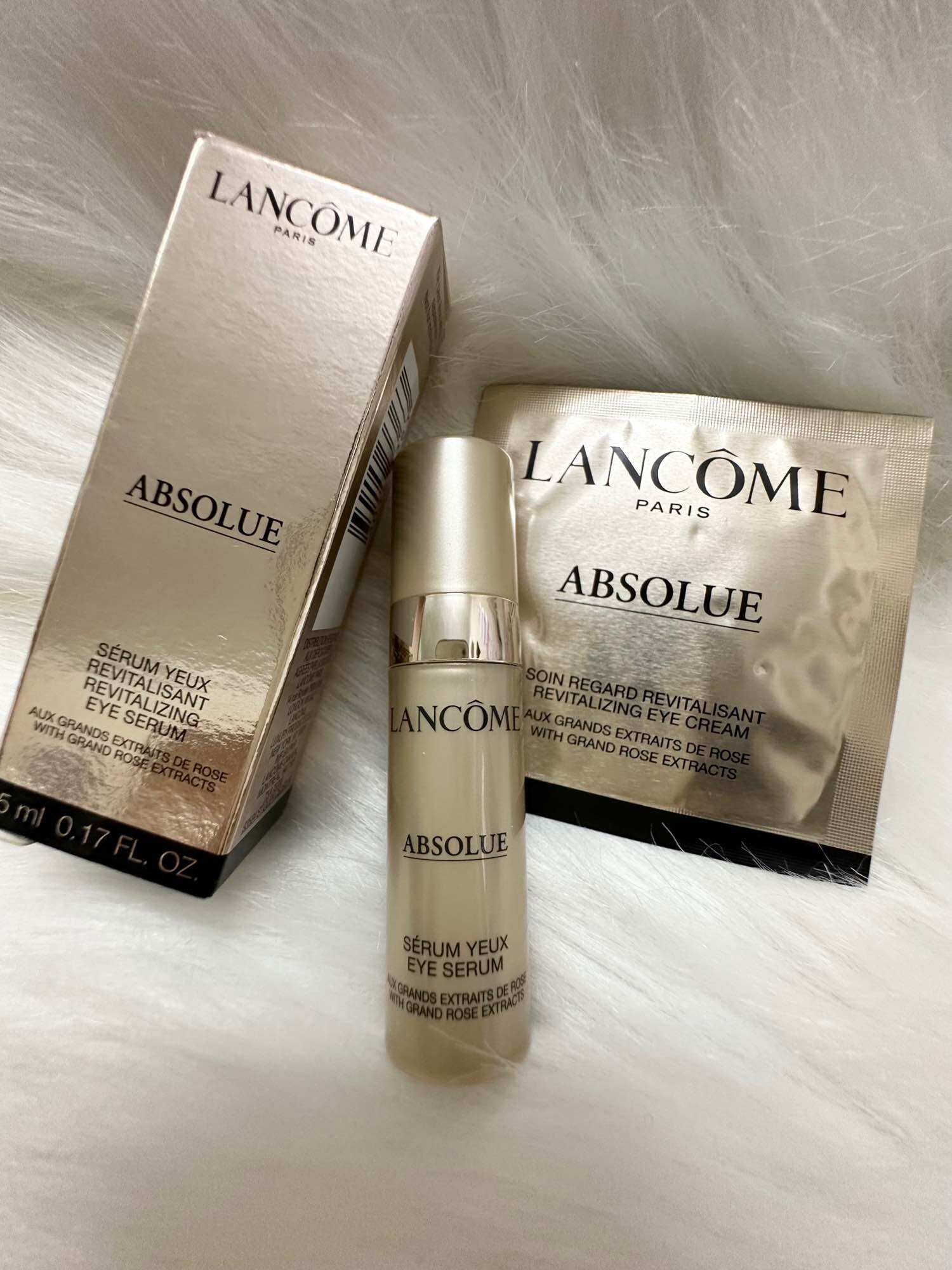 Tinh chất giảm thâm nhăn vùng da quanh mắt Lancome 5ml/1ml