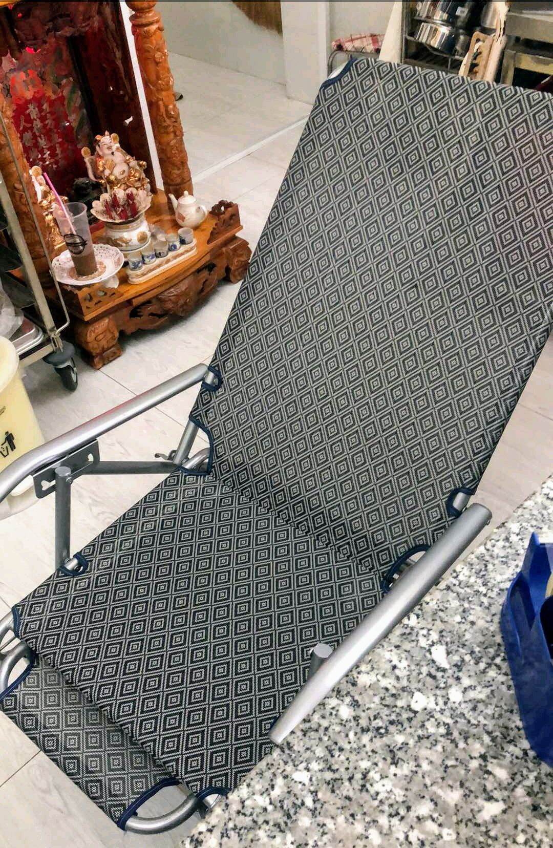 Ghế Bố Xếp Inox 100% ( Hàng Chất Lượng )
