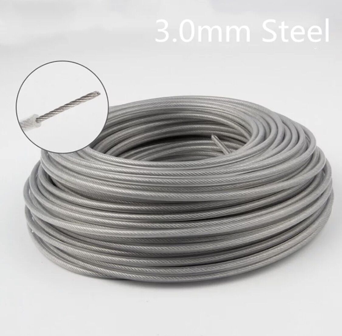 Cuộn cước cắt cỏ lõi thép 60met