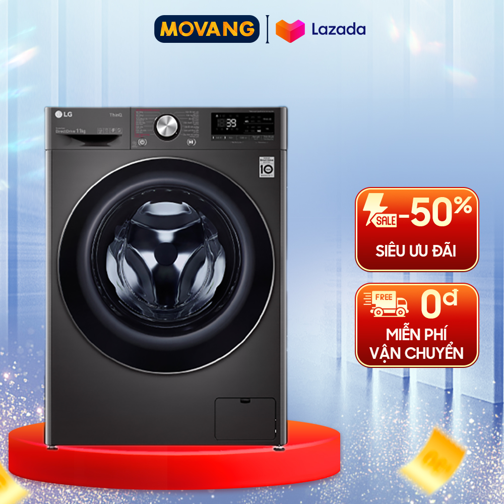 - máy giặt lg inverter 11 kg fv1411s3b
