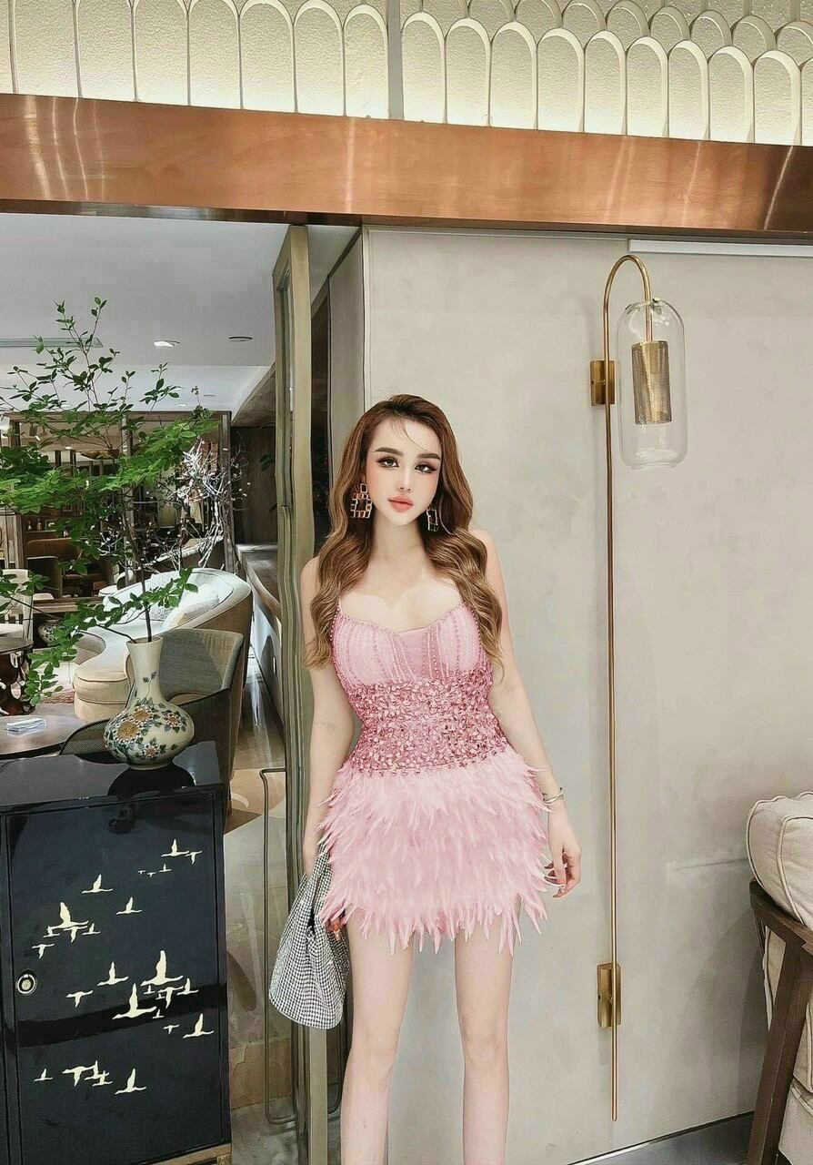 ĐẦM BODY HAI DÂY ĐÍNH ĐÁ