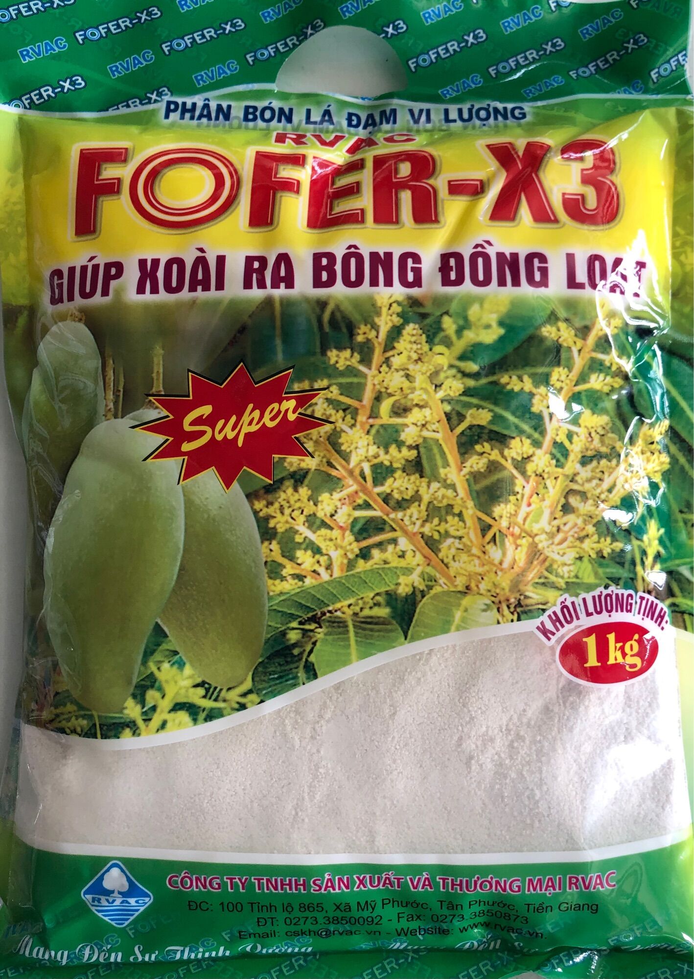 Fofer X3/Ra hoa Xoài đồng loạt