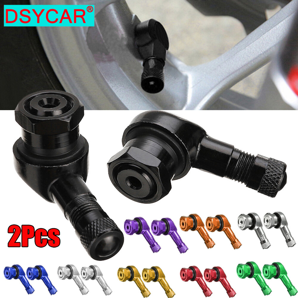 Dsycar 2 cái 90 độ CNC lốp xe máy van cốm-phổ xe máy bánh xe nhôm lốp NCY chống rò rỉ twpo van mũ