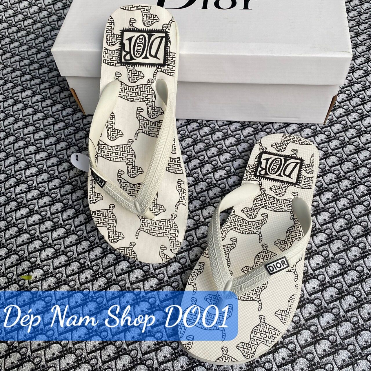 Dép kẹp nam -nữ dior