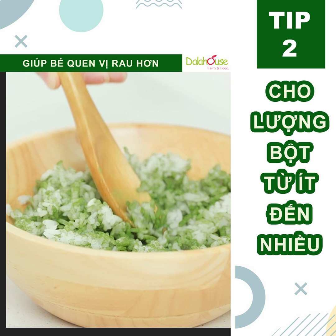 Bột rau củ sấy lạnh hữu cơ Dalat house 3g