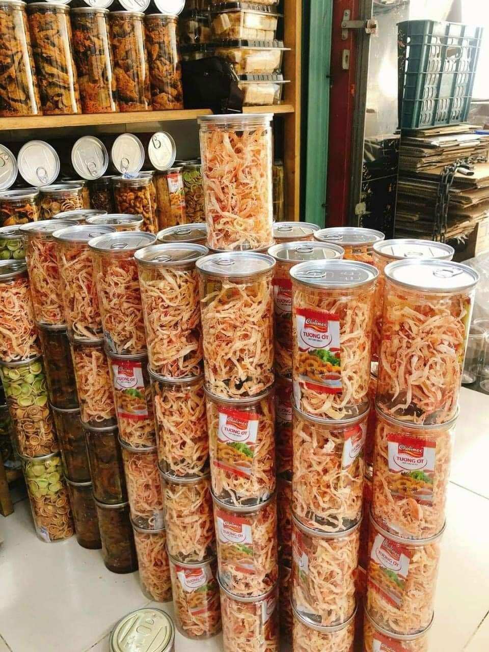 Mực hấp nước dừa xé sợi - 200gr