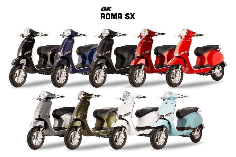XE MÁY ĐIỆN DK ROMA SX