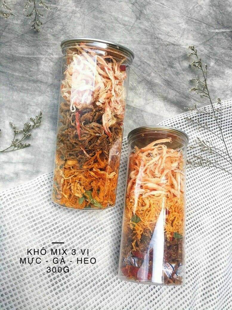 BÁO GIÁ Bầu 3 Tháng Đầu An Khô Gà Lá Chanh Được Không | Shopee Lazada Sendo Tiki mới nhất 44 KHÔ 3 Vị Mix : KHÔ GÀ + KHÔ HEO + MỰC SỢI HẤP DỪA ✌️
✔Khô 3 vị gồm : Mực hấp dừa, Heo cháy tỏi, Gà lá chanh 😘❤️
☘E về khô 3 loại mix chung 1 hủ, quý khách có thể thưởng thức 3 loại cùng lúc mà không phải mua riêng lẻ từng loại tốn kém ạ, hihi.