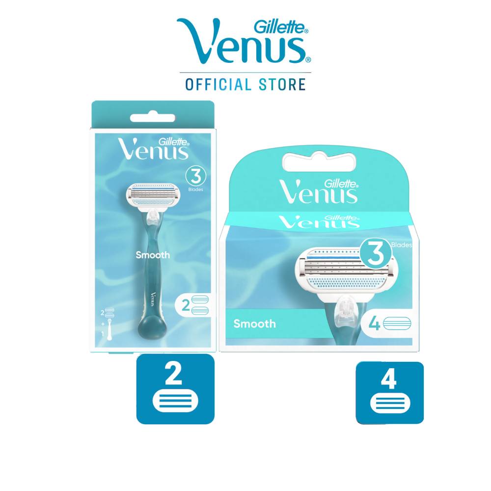 Bộ Dao Cạo Nữ GILLETTE Venus Smooth