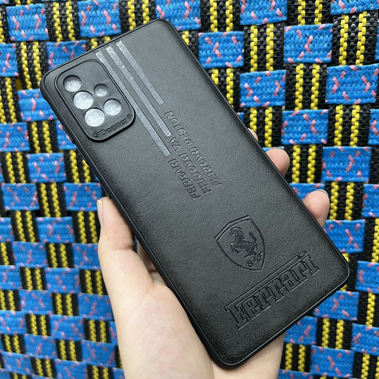 Case ốp lưng Samsung A71 dẻo kiểu da mềm mịn ôm máy